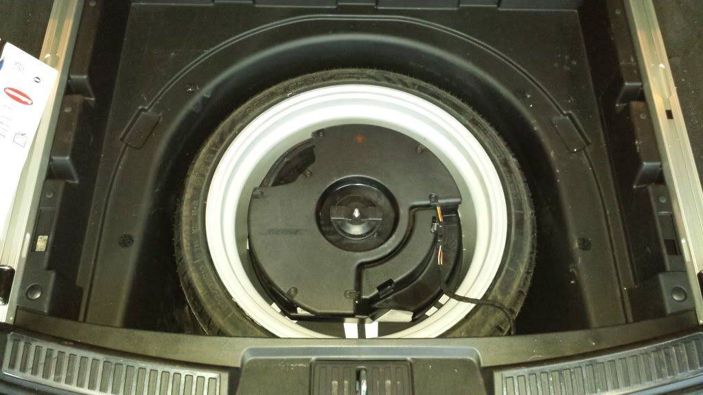 CTSV Spare Tire Solution Full Size tire with no spacer for under