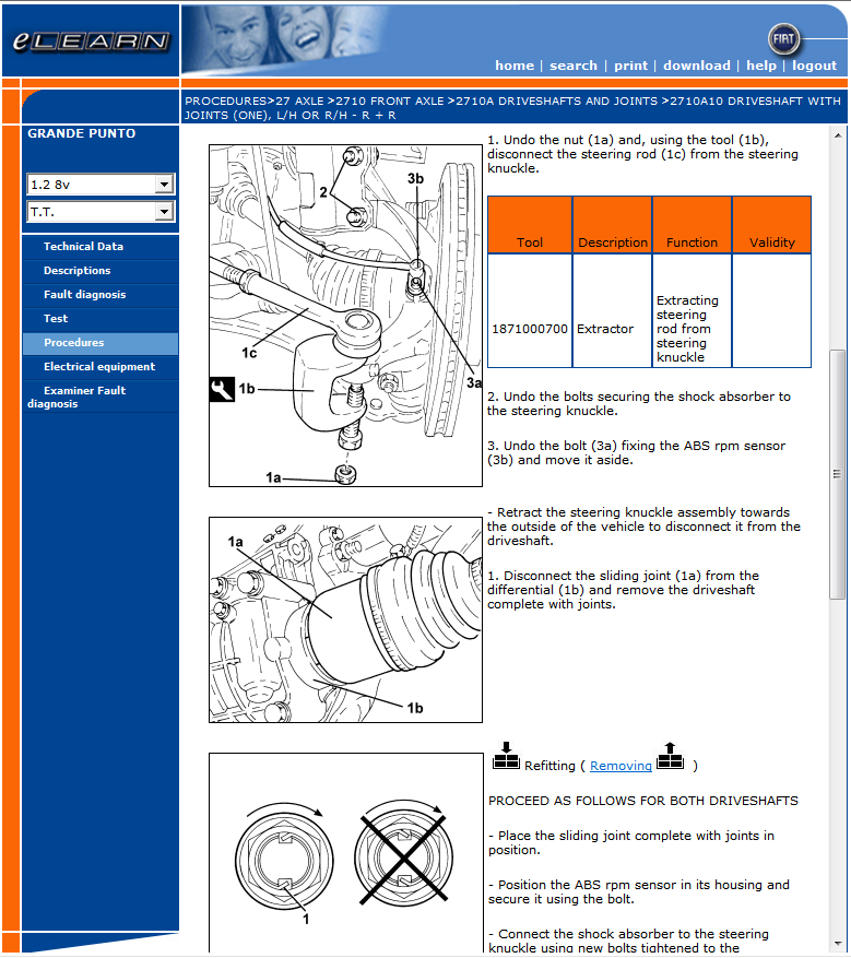 Grande Punto Elearn Workshop Manual