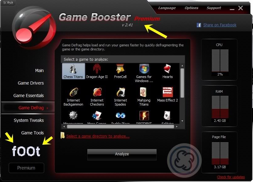  bugs   Game Booster 2.41 