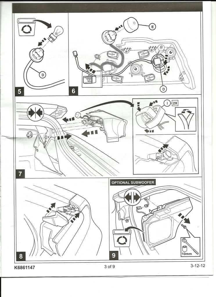 Installation Guide For MOPAR Sequential Tail Lights Page 2 Dodge