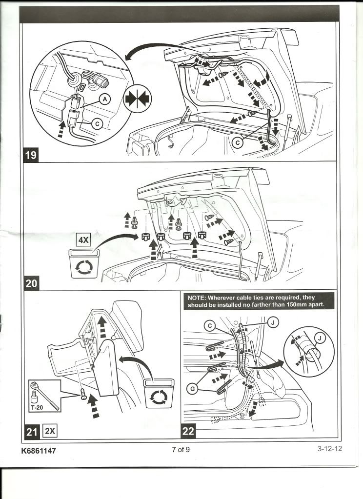 Installation Guide For MOPAR Sequential Tail Lights Page 2 Dodge