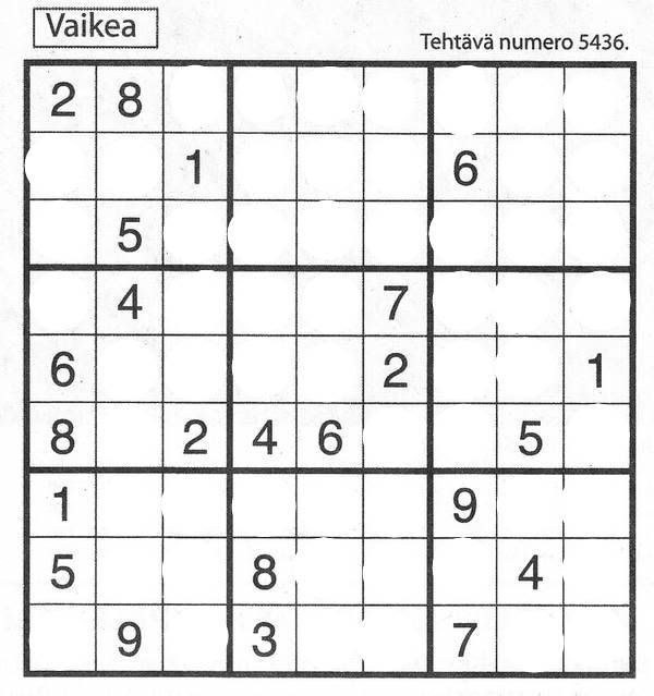 Very Tough Sudoku