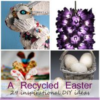 29 inspirational recycled Easter DIY projects