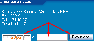 Enter the 4-digit code to download the 'release package'.