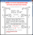 An NFO file with a serial number - Click to Enlarge