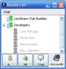 LionShare Instant Messaging