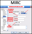 Adding a Proxy Server in mIRC