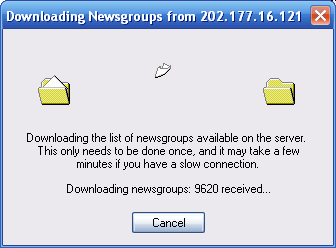 Downloading Newsgroups