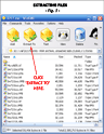 FIG.3 - Click to see WinRAR Main window Screenshot