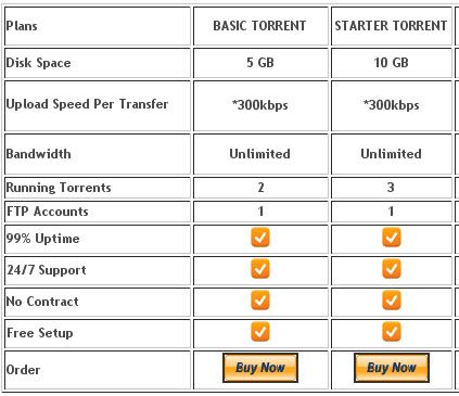 woldohost TorrentFlux services
