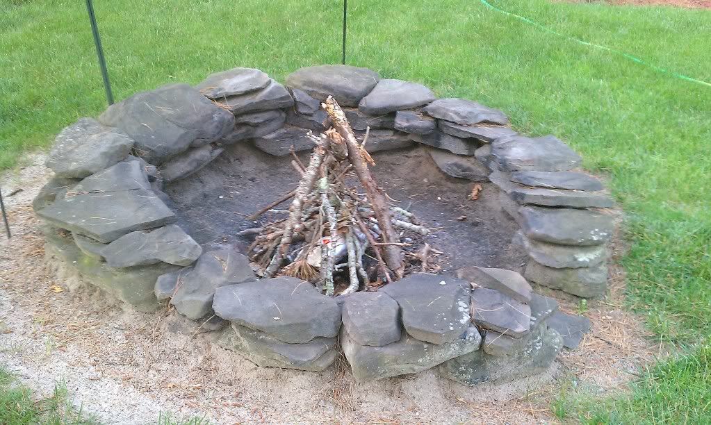 Just Finished My Fire Pit Lot Of Pics Page 2 Off Topic