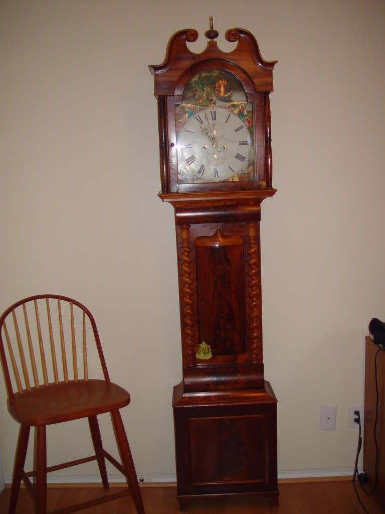 I have an antique grandfather clock made in Scotland, circa 1880. Fully