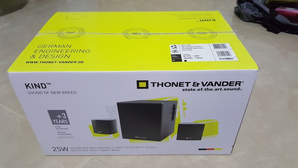 [MINIREVIEW] & Vander Kind 2.1 Computer Speaker HardwareZone