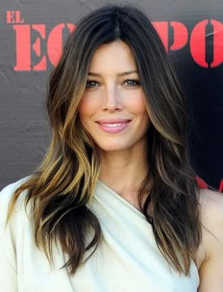 hair with dark roots and light ends. Ombre hair refers to hair