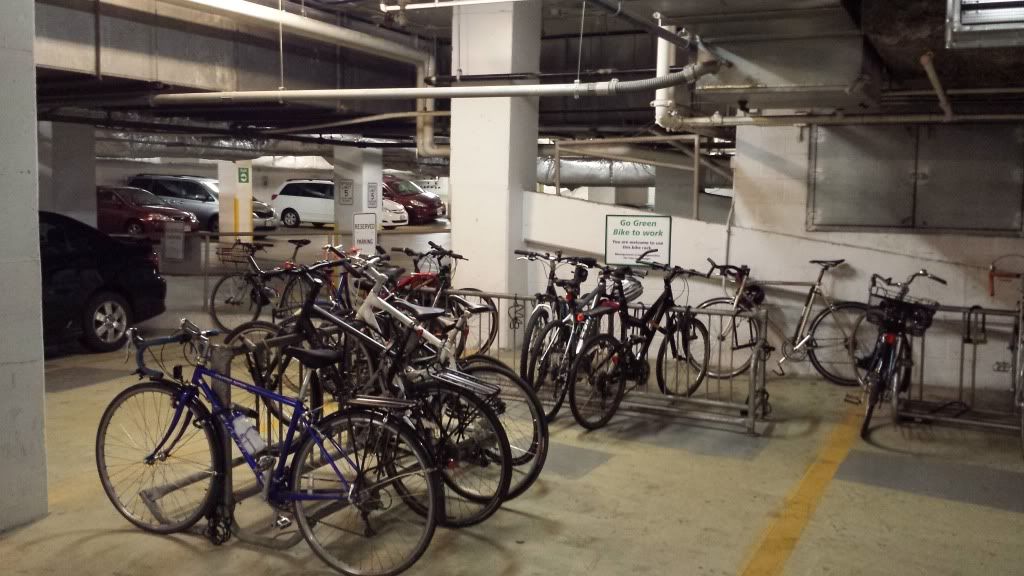 Bike Parking Downtown