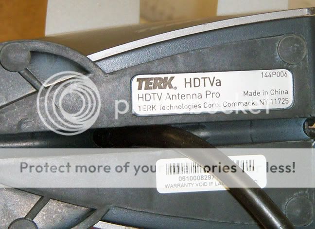 Terk HDTVa Indoor Amplified HD Antenna Pro Off Air HDTV 144P006  