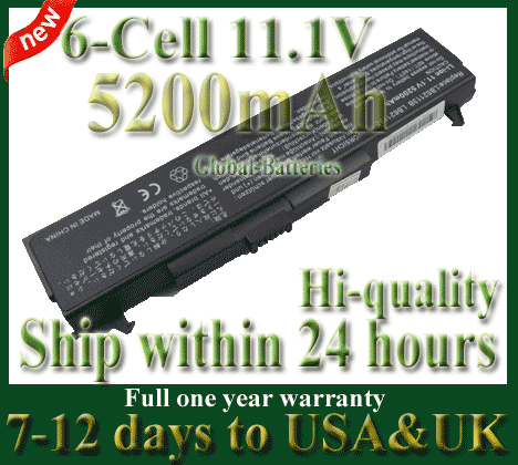 battery type li ion voltage 11 1v capacity 5200mah 58wh