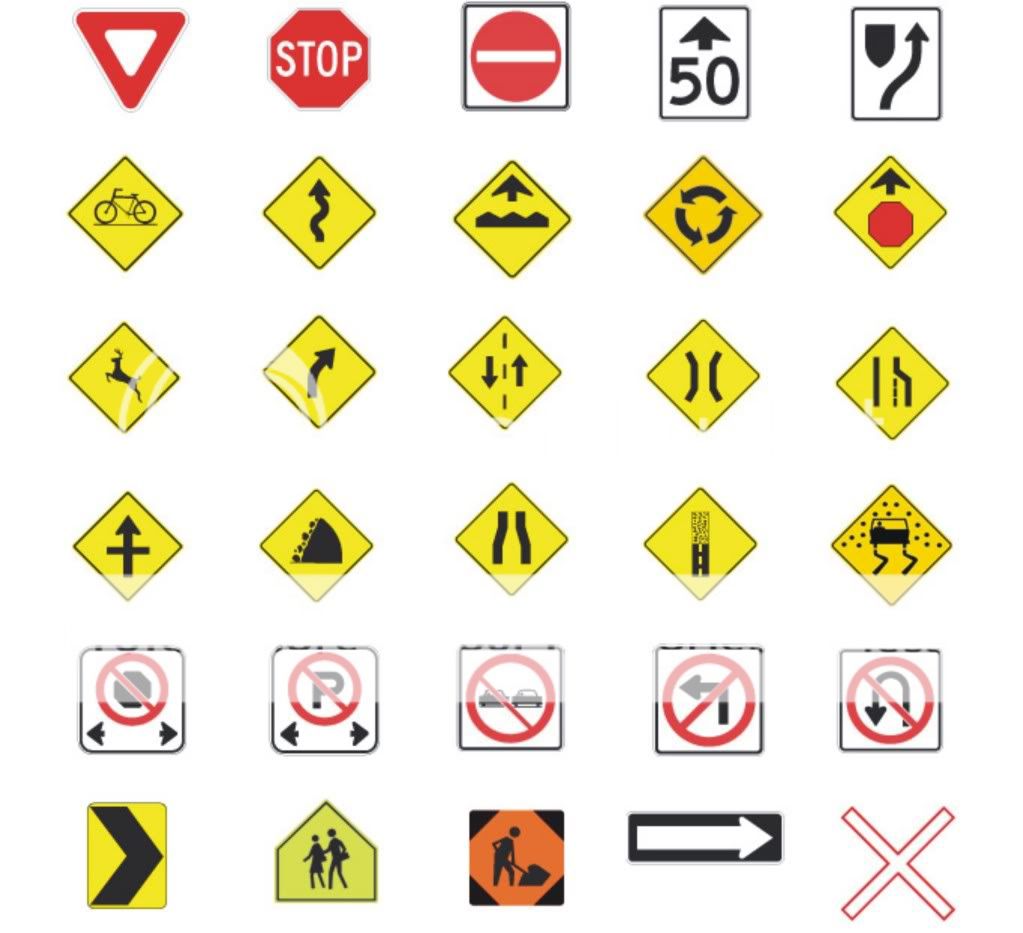 Canadian Road Signs (pictures) Quiz - By JGu3