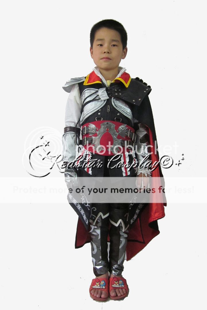 Assassins Creed 2 II Ezio Children Cosplay Costume Chrismas Halloween