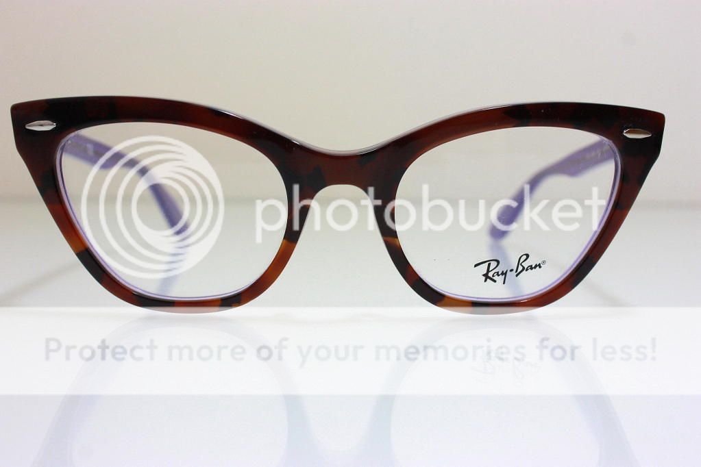 Rayban New Frames Eyeglasses Eyewear RX 5226 5031 49mm Havana Violet 